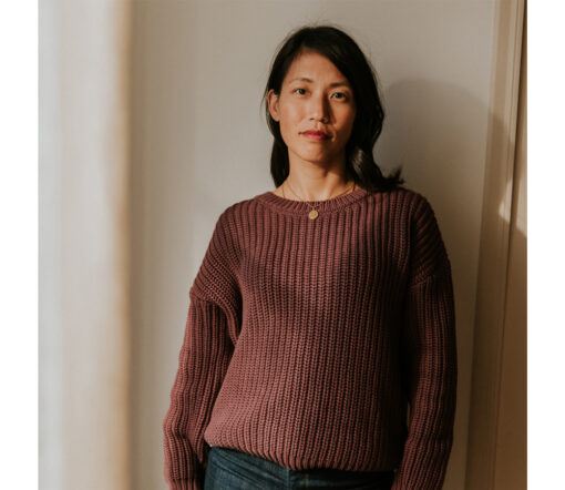 YUKI - Chunky Knit Women, FIG, Bio Baumwolle – Bild 2