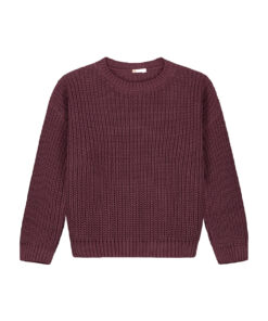 YUKI - Chunky Knit Women, FIG, Bio Baumwolle