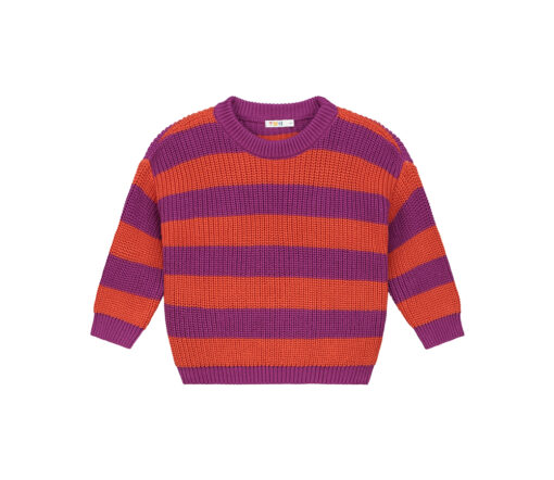 YUKI - Knited Sweater, LOLLIPOP, Bio Baumwolle