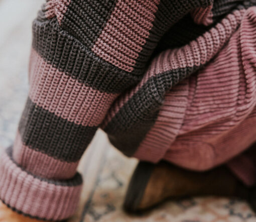 YUKI - Knited Sweater, HEATHER, Bio Baumwolle – Bild 5