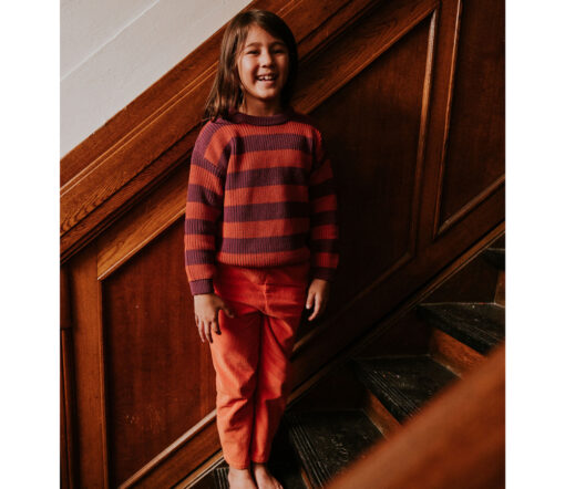 YUKI - Knited Sweater, LOLLIPOP, Bio Baumwolle – Bild 3