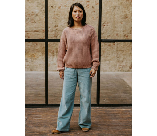 YUKI - Kordhose WOMEN, OCEAN, Bio Baumwolle – Bild 2