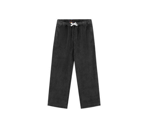 YUKI - Kordhose, CHARCOAL, Bio Baumwolle