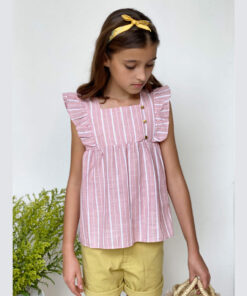 Petite Lucette - Laurette Blouse, Biarritz, Bio Baumwolle