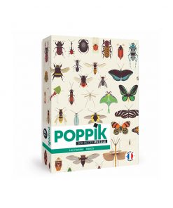 Poppik - Puzzle "Insekten" 500 Teile inkl. Poster, ab 7 Jahre