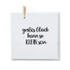 Unique Love - Klappkarte "Großes Glück kann so KLEIN sein"