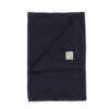 Vanilla Copenhagen - Strickdecke, navy blau, GOTS zertifiziert