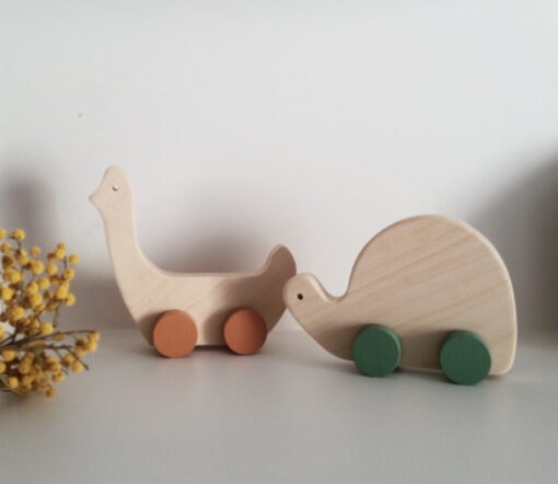 Pinch Toys - Holz Set "Turtle & Duck" – Bild 6
