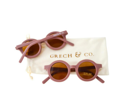 Grech & Co. - Sonnenbrille "Burlwood", recycelt