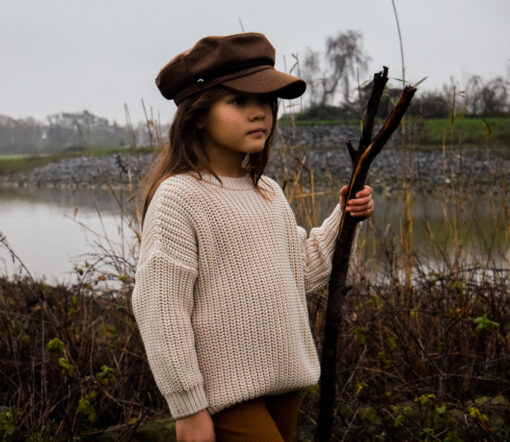 YUKI - Chunky Knit, Moon, Bio Baumwolle – Bild 7