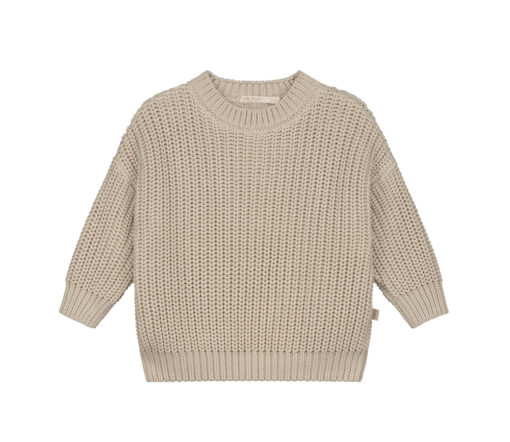 YUKI - Chunky Knit, Moon, Bio Baumwolle – Bild 2