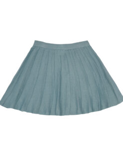 FUB - Faltenrock, dusty blue, Biobaumwolle
