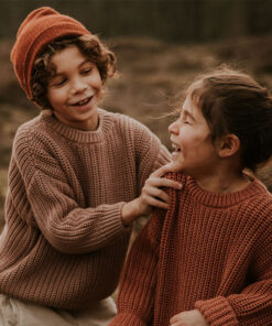 YUKI - Chunky Knit, Mist, Bio Baumwolle