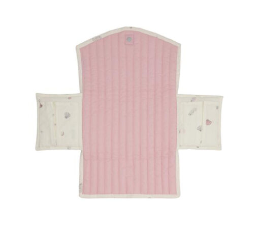 Vanilla Copenhagen - Wickelunterlage, Blush Rose, Bio Baumwolle