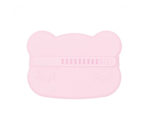 We Might Be Tiny - Lunchbox Snackie "Bear" Rosa, Silikon