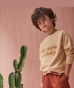 The New Society - TNS Sweater, caramel, Bio Baumwolle (4J.)