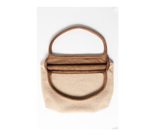 Studio Noos - Mombag 'TEDDY LAMMY' in beige – Bild 5