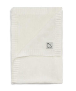 Vanilla Copenhagen - Strickdecke, Ivory, GOTS zertifiziert