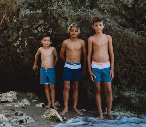 FOLPETTO - Schwimmshort "HARRY", Light/Night Blue (9/10J.) – Bild 5