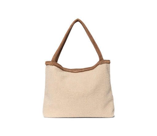 Studio Noos - Mombag 'TEDDY LAMMY' in beige