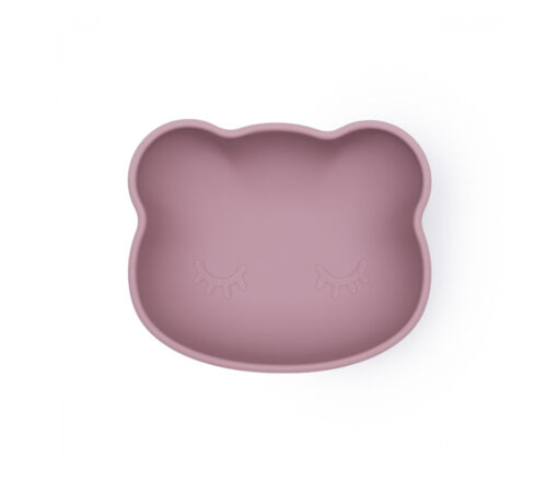 We Might Be Tiny - Schüssel Stickie Bowl mit Deckel "Bear Dusty Rose" – Bild 3