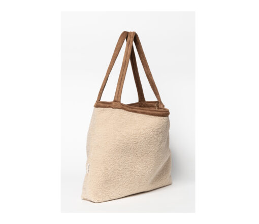Studio Noos - Mombag 'TEDDY LAMMY' in beige – Bild 3