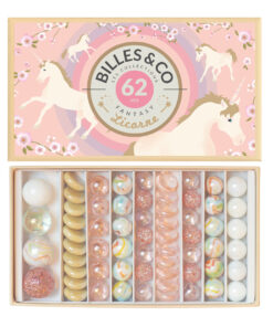 Billes & Co. - Einhorn, Box 62 Glasmurmeln