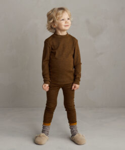 Mainio - Leggings, Bio Merinowolle, Dark Gold (Gr. 62/68)