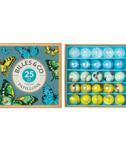 Billes & Co. - Schmetterlinge, Mini Box 25 Glasmurmeln