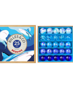 Billes & Co. - Haie, Mini Box 25 Glasmurmeln