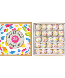 Billes & Co. - Uni Box 25 Glasmurmeln, Candy Pop