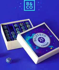 Billes & Co. - Cosmos, Uni Box 25 Glasmurmeln