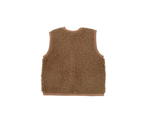 Alwero - Bodywarmer Alpen Junior, Biowolle, BARK – Bild 6