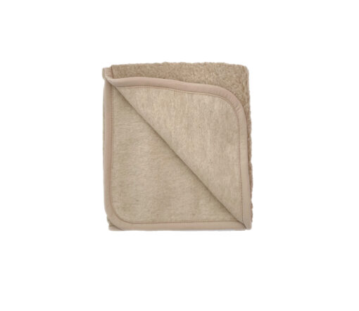 Alwero - Decke TUMBLER Biowolle, Beige – Bild 3