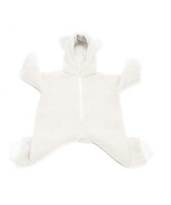 Alwero - Baby Overall "Bears", Biowolle, Natural