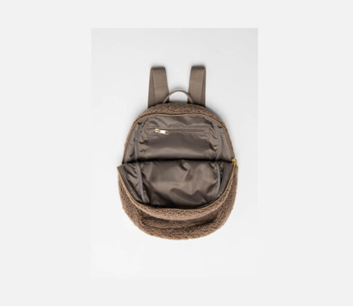 Studio Noos - Rucksack 'MINI CHUNKY BAG' in braun – Bild 4