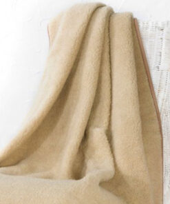 Alwero - Decke TUMBLER Biowolle, Beige