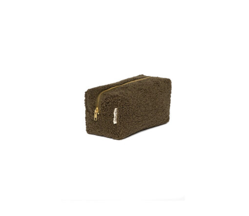 Studio Noos - Pouch "Dark Brown Teddy"