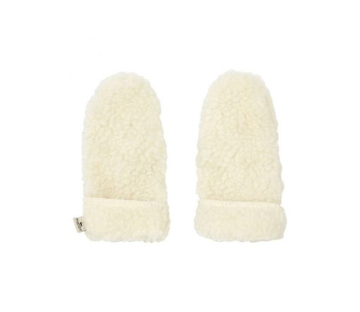 Alwero - Handschuhe, Freeze Kids, Naturel, Biowolle