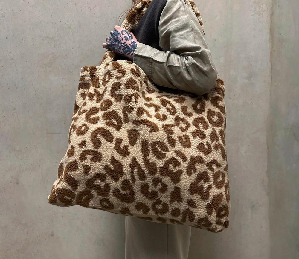 Studio noos on sale mom bag leopard
