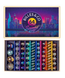 Billes & Co. - Sunset City,  Box 64 Glasmurmeln