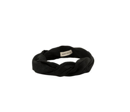 Monk & Anna - Haarreif, Leinen, Black