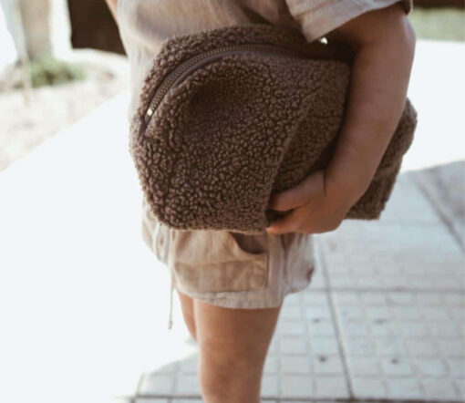 Studio Noos - Pouch "Dark Brown Teddy" – Bild 2