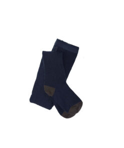 FUB - Strumpfhose gerippt black, extra feine Bio Wolle