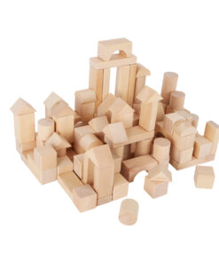 Small Foot - Holzbausteine Natur 100er-Pack im Beutel