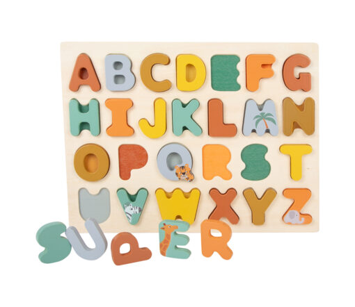 Small Foot - Puzzle ABC „Safari“ – Bild 2