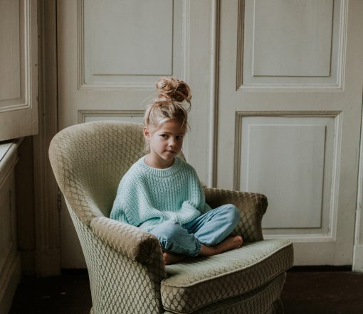 YUKI - Chunky Knit, Mint, Bio Baumwolle – Bild 6