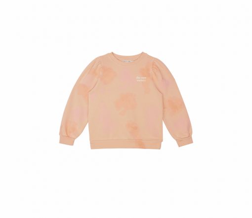 The New Society - Hugo Girl Sweater, Bio Baumwolle, Apricot – Bild 2