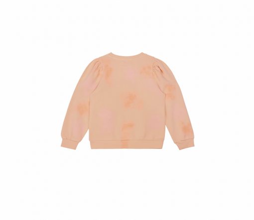 The New Society - Hugo Girl Sweater, Bio Baumwolle, Apricot – Bild 3