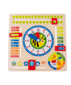 Small Foot - Lerntafel Datum, Uhr- & Jahreszeiten